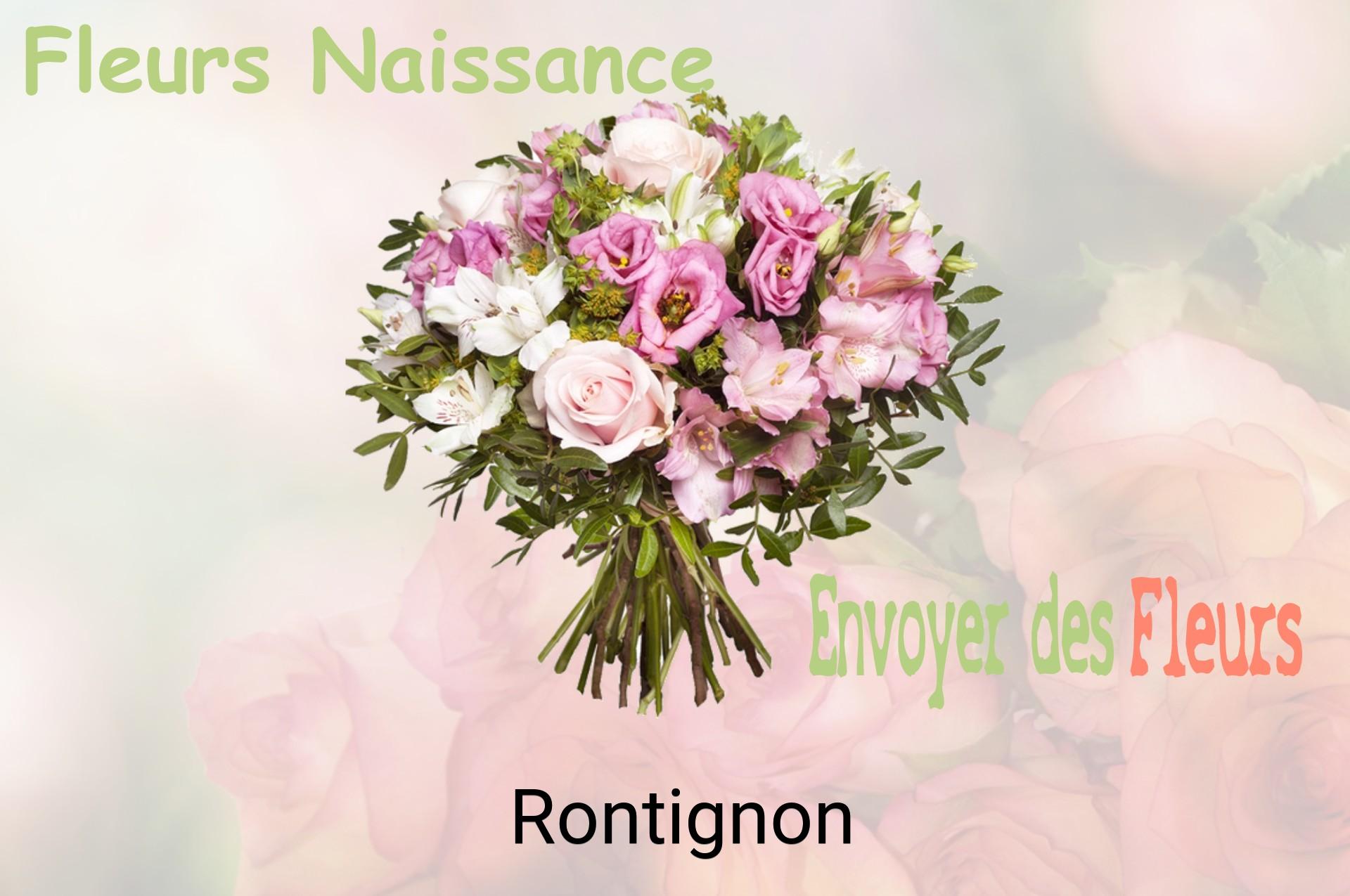 Bouquet de fleurs de naissance livré à Rontignon